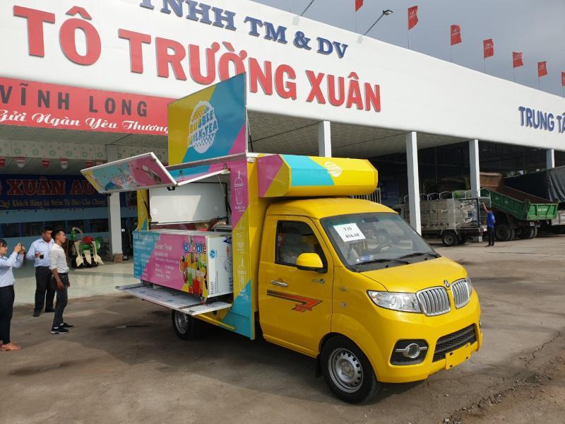 xe tải Dongben T30 hùng bán hàng lưu động