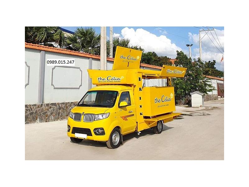 XE TẢI DONGBEN T30 THÙNG BÁN HÀNG LƯU ĐỘNG
